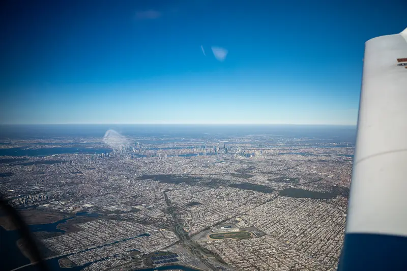 Irregular Tuesday, 5000ft above New York — frame 9